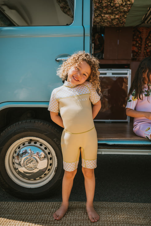 natural rubber kids wetsuit