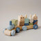 Wooden Train Stacking Blocks