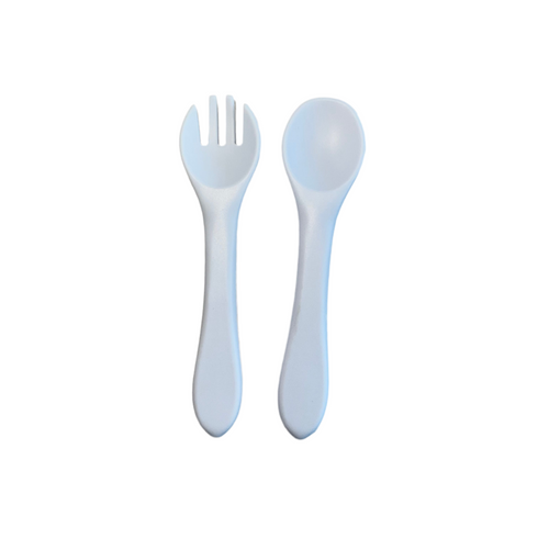 Silicone Spoon and Fork Set