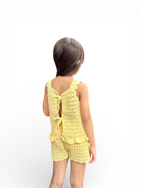 Hali Crochet Set Lemon