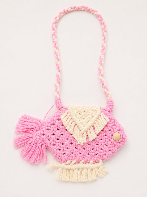 Crochet Fish Bag