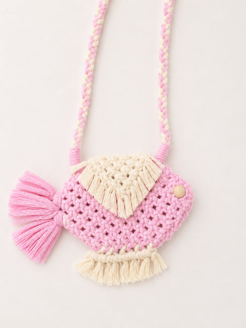 Crochet Fish Bag