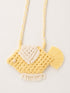 Crochet Fish Bag