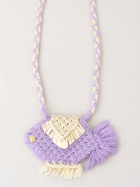 Crochet Fish Bag