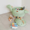 Dinosaur Storage Basket Mint Green