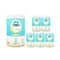 Multiple containers of Nature One Organic Newborn baby formula milk powder, with the product packaging displaying the brand logo, organic certification, and product information.