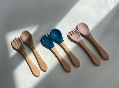 Bamboo Spoon and Fork Set