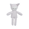 Fabelab bear pocket friend plush toy - organic cotton stuffed animal