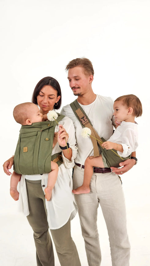 Baby Front Carrier in green