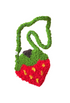 Handmade strawberry kids bag