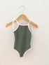 Retro Swimsuit in Green