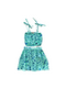 Rayon set girl in animal print