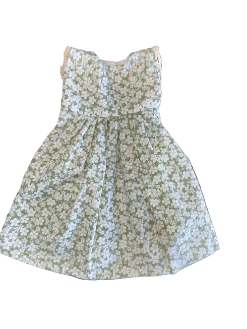 Floral dress on a White background