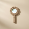Handmade rattan kids vanity mirror