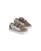 Vans Toddler Old Skool V Checkerboard Shoe Walnut Brown