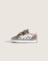 Vans Toddler Old Skool V Checkerboard Shoe Walnut Brown