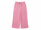 Pink cotton eco friendly kids trousers handmade in Bali