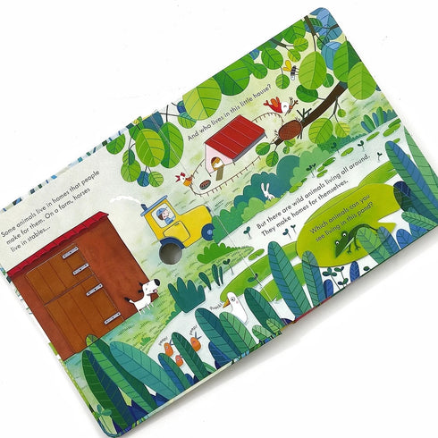 Pictures Books - Peep Inside: Animal Homes
