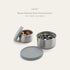 Stainless Round Lunch Box 220ML