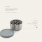 Stainless Round Lunch Box 400ML