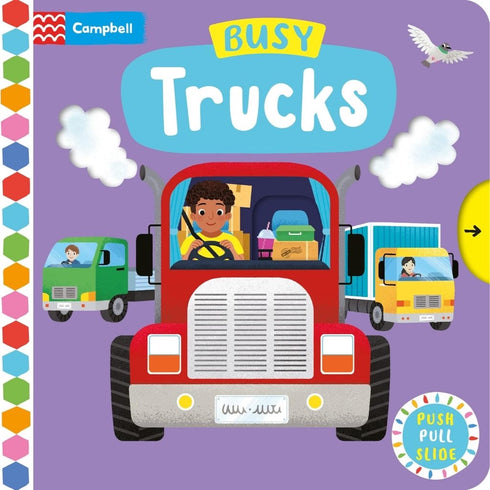 Busy Trucks Board Book