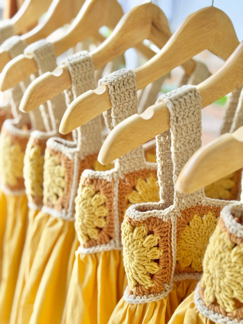 Belle Dress in Yellow