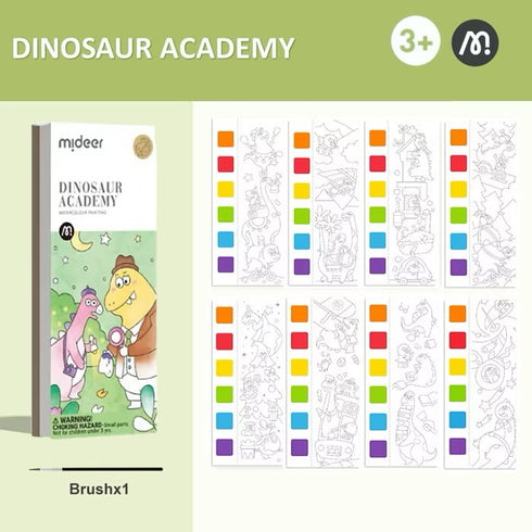 WaterColour Painting in Dinosaur