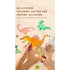 Colouring Scroll Sticker Adhesive - The Amazing Dinosaurs