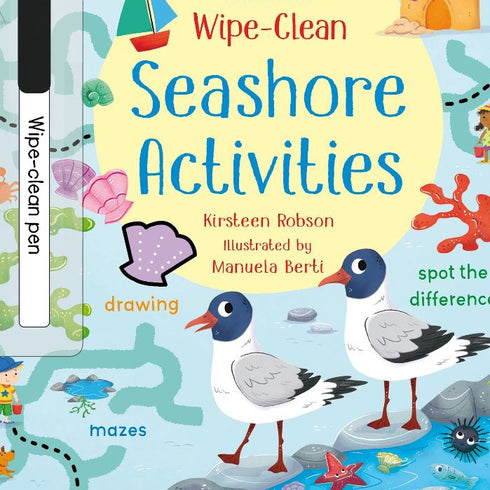 Wipe Clean Seashore Activities