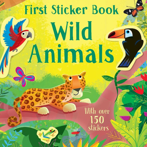 First Sticker Book Wild Animals