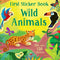 First Sticker Book Wild Animals