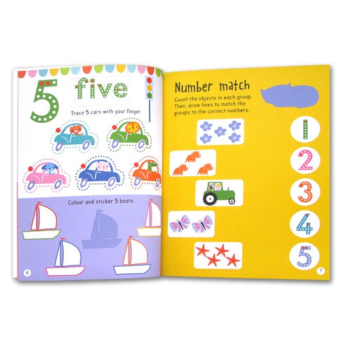 Big Stickers for Little Hands 123