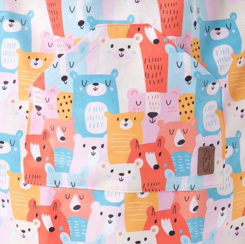 Kids Microfiber Poncho Bear
