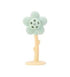 Flower Rattle in Green