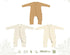 Baby Sleepsuit in Brown River