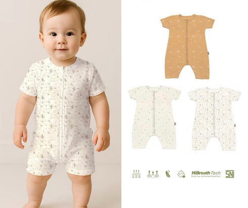 Playsuit in Brown River
