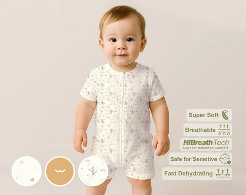 Playsuit in Brown River