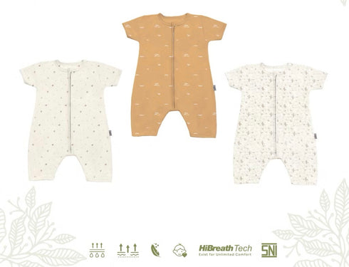Playsuit in Brown River