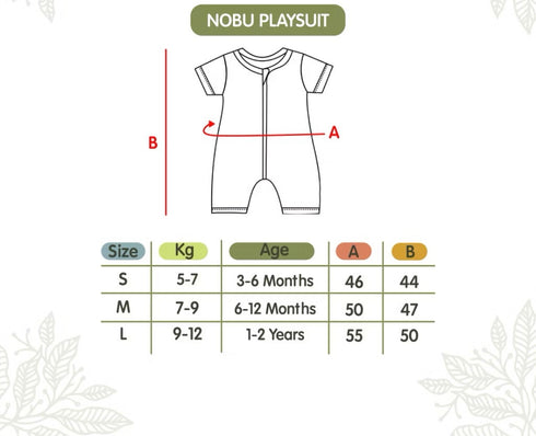 Playsuit in Brown River