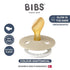 BIBS orthodontic pacifier with glow-in-the-dark pacifier