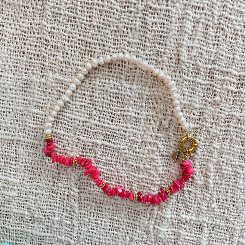 Pearl Gemstone Necklace