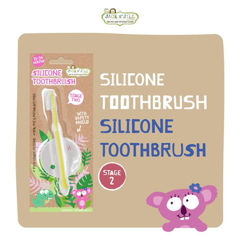 Jack N' Jill Silicone Stage 2 Toothbrush