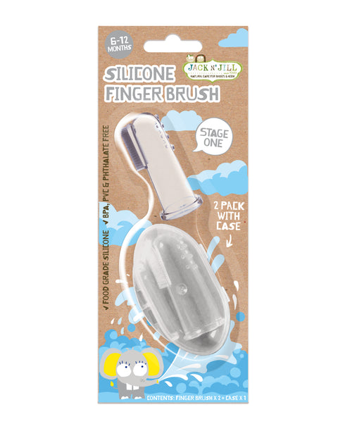 Jack N' Jill Silicone Stage 1 Finger Brush