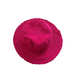 pink crochet hat