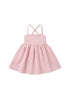 Maddison Linen Dress in Pink