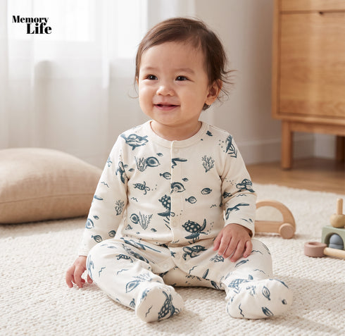 BABY SLEEPSUIT 3 IN 1, COTTON SLEEPSUIT, BABYWEAR