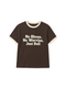 brown and beige kids tshirt oversized