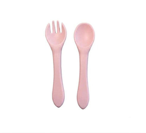 Silicone Spoon and Fork Set