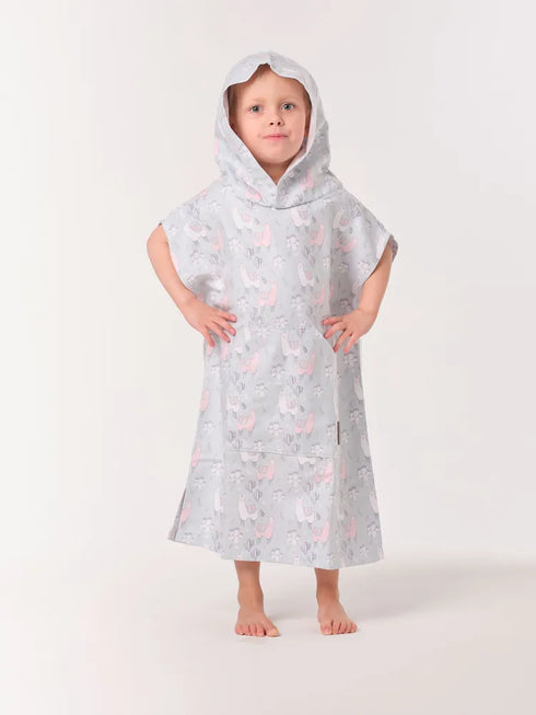 hooded poncho