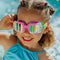 petal pop pink goggles, Bling2o goggles, kids swim accessories, swim goggles